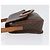 Céline Sac à épaule en toile Macadam CELINE en cuir PVC marron doré Auth 173698A - vue 5