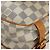 LOUIS VUITTON Borsa a Spalla Saumur 30 Damier Azur SPO N48202 LV Auth ARZ546V - vista 19