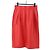Falda Christian Dior de cuero rojo CC Auth am10735 Roja - vista 2