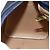 Borsa a mano in tela Trotter Christian Dior in PVC e pelle blu navy Auth BA11379A - vista 18