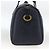 Borsa a mano in tela Trotter Christian Dior in PVC e pelle blu navy Auth BA11379A - vista 4