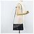 BOTTEGA VENETA Borsa a Spalla Pelle Nera Oro Auth 173710 Nero D'oro - vista 24