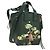 Loewe Bolso de mano compacto Hammock de cuero 2 en 1 verde dorado Auth 167114SM