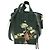 Loewe Bolso de mano compacto Hammock de cuero 2 en 1 verde dorado Auth 167114SM - vista 13