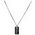 Collana Christian Dior metallo Argento Auth BA11485