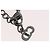 Collana Christian Dior metallo Argento Auth BA11485 - vista 18