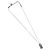 Collana Christian Dior metallo Argento Auth BA11485 - vista 2