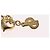 Collana Christian Dior metallo tono oro Auth BA11483 - vista 17