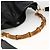 Borsa a Spalla in Pelle Gucci Bamboo 2way Nera Oro 001 1577 Auth BA11229 Nero D'oro - vista 7
