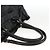 Borsa Tote in Pelle Valentino Nera Oro Auth BA11469 Nero D'oro - vista 7