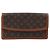 LOUIS VUITTON Pochette Damier Monogram GM Borsa Clutch M51810 LV Auth 174449 Monogramma - vista 13