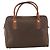 Céline Borsa a mano in tela Macadam CELINE in pelle PVC marrone oro Auth BSZ166 D'oro - vista 3