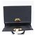 Borsa a mano Gancini in pelle blu navy e oro Auth BSZ342 di Salvatore Ferragamo D'oro - vista 15