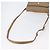 Céline Borsa a Spalla in Tela Macadam CELINE Beige Oro Auth bs33904 D'oro - vista 7