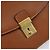 GUCCI Clutch in Pelle Marrone Oro Auth ep13771 D'oro - vista 12