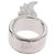 Christian Dior Ring aus Metall Silber Auth BA11378 - Ansicht 3
