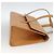 Céline Borsa a mano in tela Macadam C di CELINE in pelle beige e oro Auth BSZ627A D'oro - vista 5