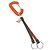 Llave PRADA de metal Naranja Auth BA11382M