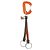Llave PRADA de metal Naranja Auth BA11382M - vista 2
