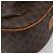 Céline Borsa a Spalla in Tela Macadam CELINE in Pelle PVC Marrone Oro Auth ARZ276 D'oro - vista 10