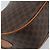 Céline Borsa a Spalla in Tela Macadam CELINE in Pelle PVC Marrone Oro Auth ARZ276 D'oro - vista 13