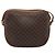Céline Borsa a Spalla in Tela Macadam CELINE in Pelle PVC Marrone Oro Auth ARZ276 D'oro - vista 3