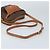 Céline Borsa a Spalla in Tela Macadam CELINE in Pelle PVC Marrone Oro Auth ARZ276 D'oro - vista 7