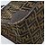 Borsa a mano in tela Zucca FENDI nera e marrone Auth ep13687 Nero - vista 15