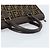 Borsa a mano in tela Zucca FENDI nera e marrone Auth ep13687 Nero - vista 7