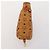MCM Logogram Vicetos Copertura per Testa di Mazza da Golf in Pelle PVC Marrone Oro Auth 170928 D'oro - vista 22