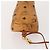 MCM Logogram Vicetos Copertura per Testa di Mazza da Golf in Pelle PVC Marrone Oro Auth 170928 D'oro - vista 7