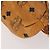 MCM Logogram Vicetos Copertura per Testa di Mazza da Golf in Pelle PVC Marrone Oro Auth 170928 D'oro - vista 9