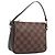 LOUIS VUITTON Make-up Tasche Damier Ebene N51982 LV Auth ep13748