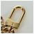 LOUIS VUITTON Micro Charm Petite Malle Charm metal Gold M01567 LV Auth LNZ842M Golden  - view 5