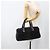 CHANEL Borsa a Mano Choco Bar Nylon Nero Argento CC Auth BA11373 - vista 23