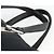 CHANEL Borsa a Mano Choco Bar Nylon Nero Argento CC Auth BA11373 - vista 8