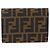FENDI Zucca Canvas Geldbörse Schwarz Braun Auth ki6616V - Ansicht 2