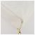Zaino CHANEL in pelle bianca oro CC Auth gh1739 Bianco D'oro - vista 11