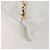 Zaino CHANEL in pelle bianca oro CC Auth gh1739 Bianco D'oro - vista 13