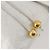 Zaino CHANEL in pelle bianca oro CC Auth gh1739 Bianco D'oro - vista 15