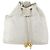 Zaino CHANEL in pelle bianca oro CC Auth gh1739 Bianco D'oro - vista 2