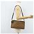Borsa a Spalla in Tela Trotter Christian Dior Beige Oro Auth ep13688A D'oro - vista 20