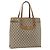 Gucci Borsa Tote GG Supreme PVC Beige Oro 39 02 061 Auth 174551 D'oro