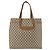 Gucci Borsa Tote GG Supreme PVC Beige Oro 39 02 061 Auth 174551 D'oro - vista 3