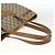 Gucci Borsa Tote GG Supreme PVC Beige Oro 39 02 061 Auth 174551 D'oro - vista 7