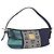 Borsa a spalla MCM Vicetos Logogram in tela blu oro Auth BSZ289 D'oro
