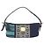 Borsa a spalla MCM Vicetos Logogram in tela blu oro Auth BSZ289 D'oro - vista 2