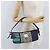 Borsa a spalla MCM Vicetos Logogram in tela blu oro Auth BSZ289 D'oro - vista 21