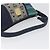 Borsa a spalla MCM Vicetos Logogram in tela blu oro Auth BSZ289 D'oro - vista 7