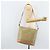 Céline Borsa a Spalla in Tela Macadam CELINE PVC Beige Oro Auth 173701 D'oro - vista 22
